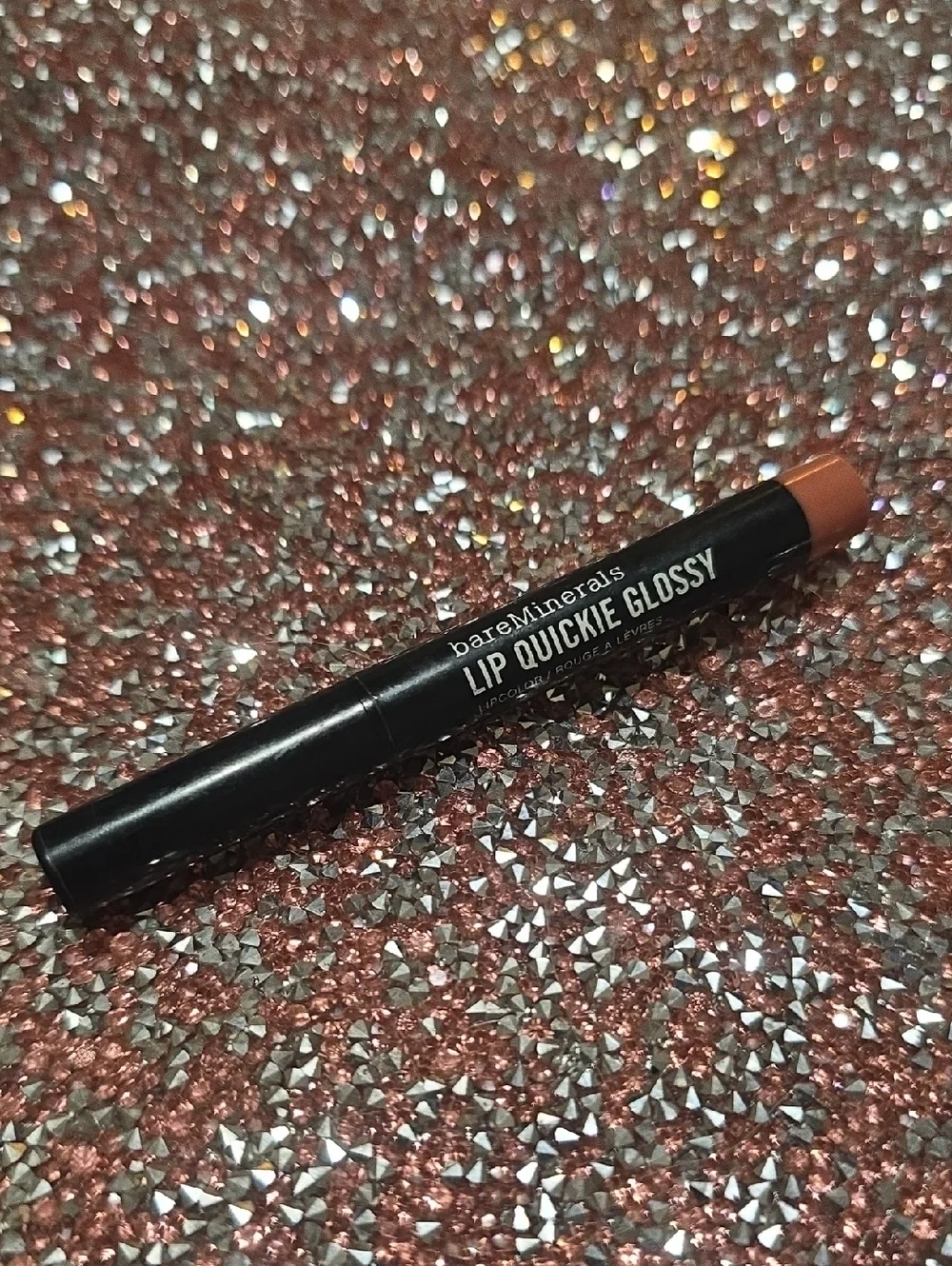 ❇️🧚‍♀️HONEY PEACH Bareminerals RARE Lip Quickie Glossy NWOBox